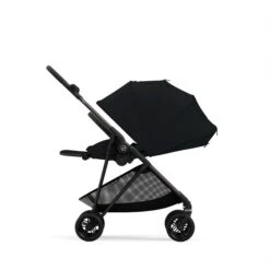 CYBEX Melio Buggy Moon Black Gestell In Carbon -Zwergen Mobil cybex melio buggy moon black 3