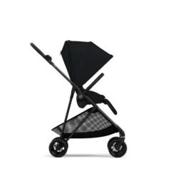 CYBEX Melio Buggy Moon Black Gestell In Carbon -Zwergen Mobil cybex melio buggy moon black 4