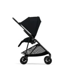 CYBEX Melio Buggy Moon Black Gestell In Carbon -Zwergen Mobil cybex melio buggy moon black 5