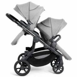 ICandy Orange Double Combo Light Slate Marl Geschwisterkinderwagen | Inkl. Praktischem Zubehör -Zwergen Mobil icandy orange light slate profile twin su elv su wf