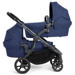 ICandy Orange Twin Combo Royal Blue Marl Phantom Zwillingskinderwagen | Inkl. Praktischem Zubehör -Zwergen Mobil icandy orange royal blue profile twin cc cc