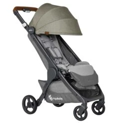 Ergobaby Metro+ Deluxe Buggy Empire State Green -Zwergen Mobil metro plus deluxe empire state green 02