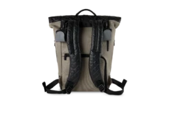 Moon Premium Rolltop Rucksack Mud Mit Wickelauflage, Geldtasche & Befestigungssystem -Zwergen Mobil moon k23 backpack mud 0300