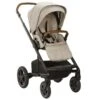Nuna MIXX Next Kinderwagen Hazelwood Inkl. Fußsack, Regenverdeck, Adapter -Zwergen Mobil nuna mixxnext hazelwood angle gl
