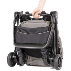 Joie Pact Buggy Gray Flannel Inkl. Regenverdeck 9 Joie Pact Buggy Gray Flannel Inkl. Regenverdeck -Zwergen Mobil pact grayflanell folded handle
