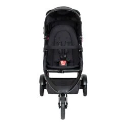 Phil&teds Dot Buggy Inklusive Sitzauflage Black -Zwergen Mobil phil teds dot buggy in black colour front view 1