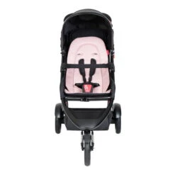 Phil&teds Dot Buggy Inklusive Sitzauflage Blush -Zwergen Mobil phil teds dot buggy in blush purple colour front view 1