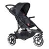 Phil&teds Sport Buggy Inklusive Sitzauflage Black -Zwergen Mobil phil teds sport buggy in black colour 1
