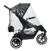 Phil&teds Regenschutz Für Buggysitz Passt Zu 2019+ Dot, Sport, Dash -Zwergen Mobil phil teds storm cover on sport buggy side view 1