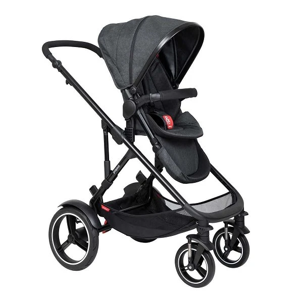 Phil & Teds Voyager Buggy & Sitzauflage Black 3 Phil & Teds Voyager Buggy & Sitzauflage Black