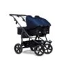 Tfk Duo Kombi Kinderwagen Marine Zwillingswagen Luftkammerreifen -Zwergen Mobil rs1214 t d1 ke 334 1 scr