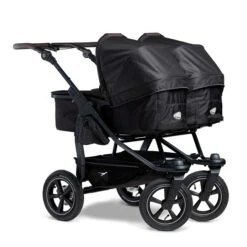 Tfk Duo 2 Kombi Kinderwagen Schwarz Luftrad-Set