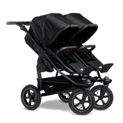 Tfk Duo 2 Kombi Kinderwagen Schwarz Luftrad-Set -Zwergen Mobil rs2840 t d2 ka 310 12 lpr