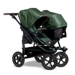 Tfk Duo 2 Kombi Kinderwagen Olive Luftrad-Set -Zwergen Mobil rs2857 t d2 ka 355 15 lpr