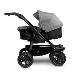 Tfk Duo 2 Kombi Kinderwagen Premium Grau Luftrad-Set -Zwergen Mobil rs2873 t d2 ka 415 2 lpr