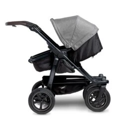 Tfk Duo 2 Kombi Kinderwagen Premium Grau Luftrad-Set -Zwergen Mobil rs2874 t d2 ka 415 3 lpr