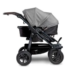 Tfk Duo 2 Kombi Kinderwagen Premium Grau Luftrad-Set -Zwergen Mobil rs2879 t d2 ka 415 8 lpr