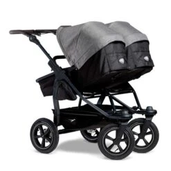 Tfk Duo 2 Kombi Kinderwagen Premium Grau Luftrad-Set -Zwergen Mobil rs2881 t d2 ka 415 10 lpr