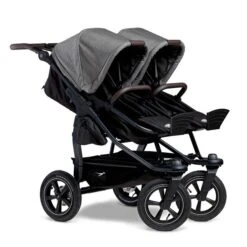 Tfk Duo 2 Kombi Kinderwagen Premium Grau Luftrad-Set -Zwergen Mobil rs2883 t d2 ka 415 12 lpr