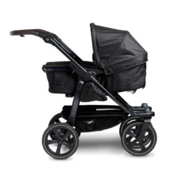 Tfk Duo 2 Kombi Kinderwagen Schwarz Luftkammer Radset -Zwergen Mobil rs2887 t d2 ke 310 1 lpr