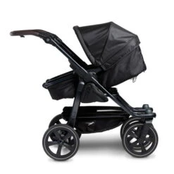 Tfk Duo 2 Kombi Kinderwagen Schwarz Luftkammer Radset -Zwergen Mobil rs2888 t d2 ke 310 2 lpr
