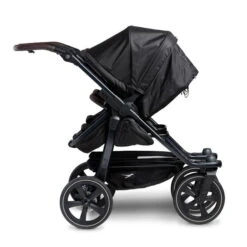 Tfk Duo 2 Kombi Kinderwagen Schwarz Luftkammer Radset -Zwergen Mobil rs2889 t d2 ke 310 3 lpr