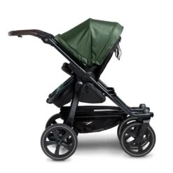Tfk Duo 2 Kombi Kinderwagen Olive Luftkammer Radset -Zwergen Mobil rs2904 t d2 ke 355 4 lpr