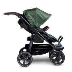 Tfk Duo 2 Kombi Kinderwagen Olive Luftkammer Radset -Zwergen Mobil rs2907 t d2 ke 355 7 lpr