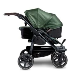 Tfk Duo 2 Kombi Kinderwagen Olive Luftkammer Radset -Zwergen Mobil rs2908 t d2 ke 355 8 lpr