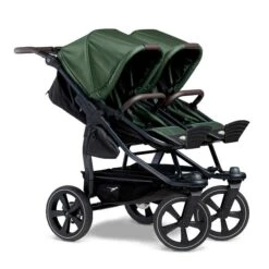Tfk Duo 2 Kombi Kinderwagen Olive Luftkammer Radset -Zwergen Mobil rs2912 t d2 ke 355 12 lpr