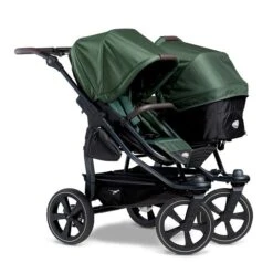 Tfk Duo 2 Kombi Kinderwagen Olive Luftkammer Radset -Zwergen Mobil rs2915 t d2 ke 355 15 lpr