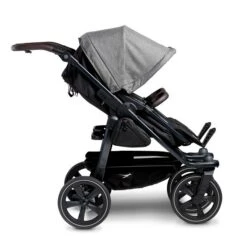 Tfk Duo 2 Kombi Kinderwagen Premium Grau Luftkammer Radset -Zwergen Mobil rs2936 t d2 ke 415 6 lpr