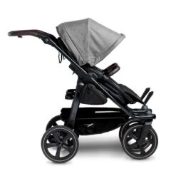 Tfk Duo 2 Kombi Kinderwagen Premium Grau Luftkammer Radset -Zwergen Mobil rs2937 t d2 ke 415 7 lpr