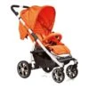 Gesslein S4 Air+ Sport Buggy Orange Gestell Weiß | Der Sportliche Liegebuggy -Zwergen Mobil s4 304 200 390000