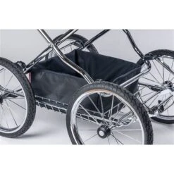 HESBA Einkaufstasche Schwarz Für Kinderwagenkorb -Zwergen Mobil shopping bag detail 1