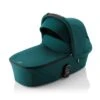 Britax Smile 5Z Babywanne Atlantic Green - GreenSense -Zwergen Mobil smile 5z hardcarrycot atlanticgreen blackhandle 02 2023