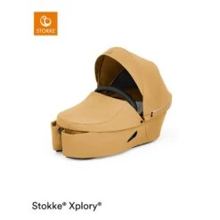 Stokke® Xplory® X Babywanne Golden Yellow -Zwergen Mobil xplory x carrycot goldenyellow 200828 config2231 rt