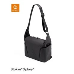 Stokke® Xplory® X Wickeltasche Rich Black -Zwergen Mobil xplory x changingbag richblack 200923 028 carry rt
