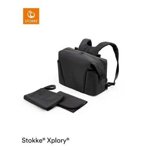 Stokke® Xplory® X Wickeltasche Rich Black 3 Stokke® Xplory® X Wickeltasche Rich Black -Zwergen Mobil xplory x changingbag richblack whatsincl 200923 015 rt