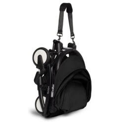 BABYZEN™ YOYO² 6+ Buggy Black Gestell Black -Zwergen Mobil yoyo 2 6 folded 3 4 black frame black web