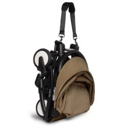 BABYZEN™ YOYO² 6+ Buggy Toffee Gestell Black -Zwergen Mobil yoyo 2 6 folded 3 4 black frame toffee web