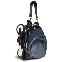 BABYZEN™ YOYO² 6+ Buggy Air France Blue Gestell White -Zwergen Mobil yoyo 2 6 folded 3 4 white frame air france web