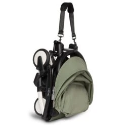 BABYZEN™ YOYO² 6+ Buggy Olive Gestell White -Zwergen Mobil yoyo 2 6 folded 3 4 white frame olive web