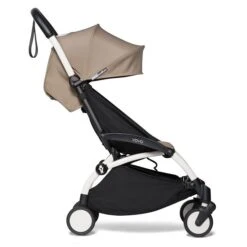 BABYZEN™ YOYO² 6+ Buggy Taupe Gestell White -Zwergen Mobil yoyo 2 6 profile white frame taupe web