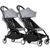BABYZEN™ YOYO² Doppelbuggy Stone Gestell Black 1 BABYZEN™ YOYO² Doppelbuggy Stone Gestell Black -Zwergen Mobil yoyo connect yoyo 2 3 4 twin 6 black frame stone web