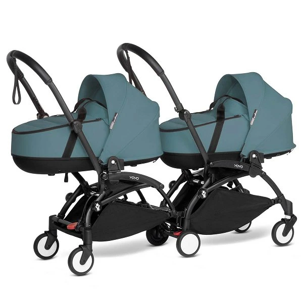 BABYZEN™ YOYO² Zwillingskinderwagen Aqua Gestell Black 3 BABYZEN™ YOYO² Zwillingskinderwagen Aqua Gestell Black