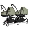 BABYZEN™ YOYO² Zwillingskinderwagen Olive Gestell Black 2 BABYZEN™ YOYO² Zwillingskinderwagen Olive Gestell Black -Zwergen Mobil yoyo connect yoyo 2 3 4 twin bassinet black frame olive web
