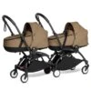 BABYZEN™ YOYO² Zwillingskinderwagen Toffee Gestell Black 1 BABYZEN™ YOYO² Zwillingskinderwagen Toffee Gestell Black -Zwergen Mobil yoyo connect yoyo 2 3 4 twin bassinet black frame toffee web