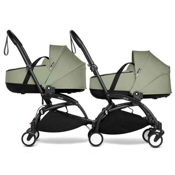 BABYZEN™ YOYO² Zwillingskinderwagen Olive Gestell Black 3 BABYZEN™ YOYO² Zwillingskinderwagen Olive Gestell Black – Bild 2